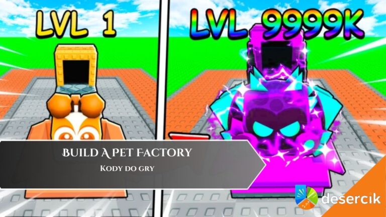 Build A Pet Factory &ndash; kody do gry