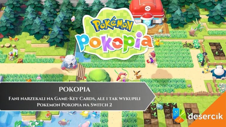 Fani narzekali na Game-Key Cards, ale i tak wykupili Pokemon Pokopia na Switch 2