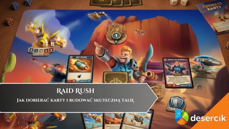Raid Rush – Jak dobierać karty i budować skuteczną talię