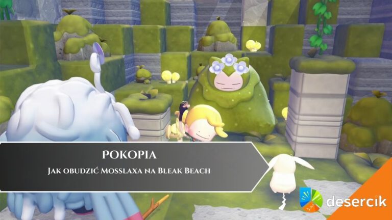 Pokopia – Jak obudzić Mosslaxa na Bleak Beach