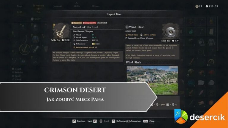 Crimson Desert &ndash; Jak zdobyć Miecz Pana