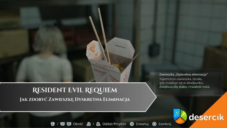 Resident Evil Requiem &ndash; Jak zdobyć Zawieszkę Dyskretna Eliminacja