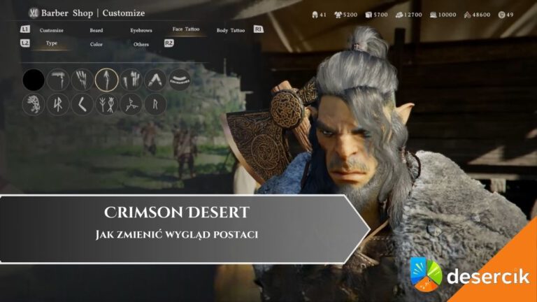 Crimson Desert &ndash; Jak zmienić wygląd postaci