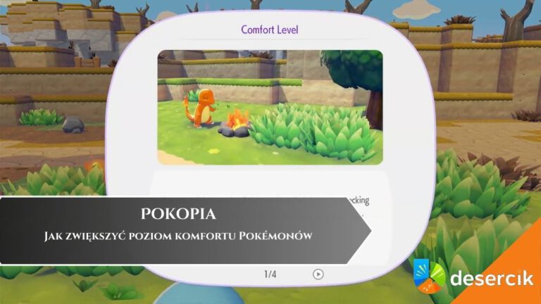 Pokopia – Jak zwiększyć poziom komfortu Pokémonów