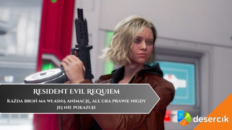 Każda broń ma własną animację, ale gra prawie nigdy jej nie pokazuje