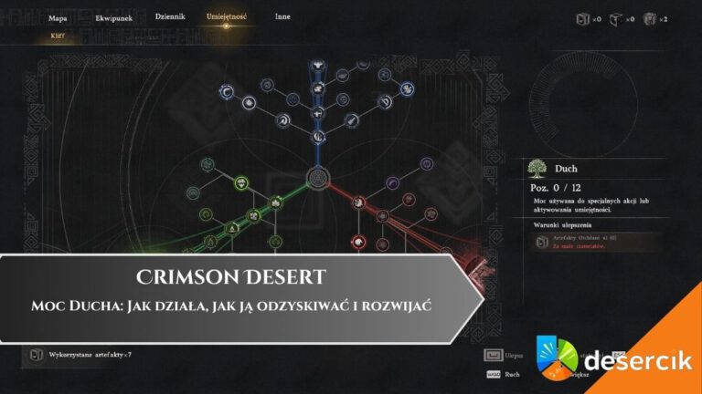 Crimson Desert &ndash; Moc Ducha: Jak działa, jak ją odzyskiwać i rozwijać