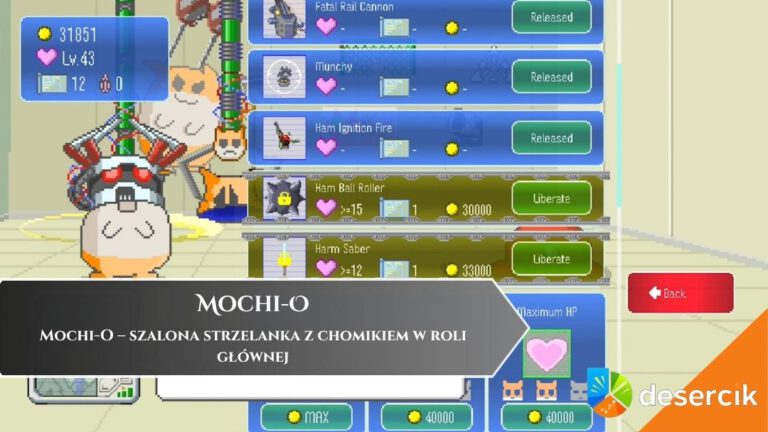 Mochi-O – szalona strzelanka z chomikiem w roli głównej