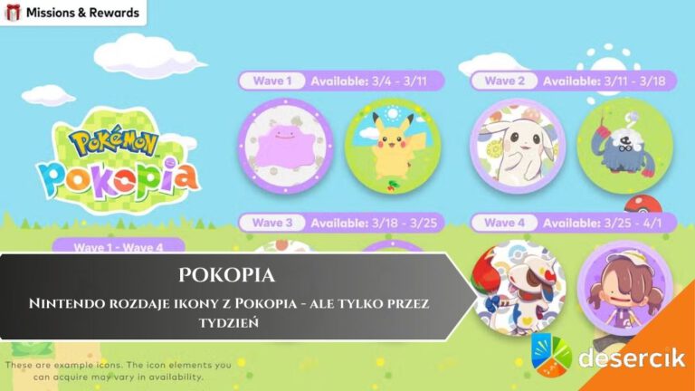 Nintendo rozdaje ikony z Pokopia – ale tylko przez tydzień