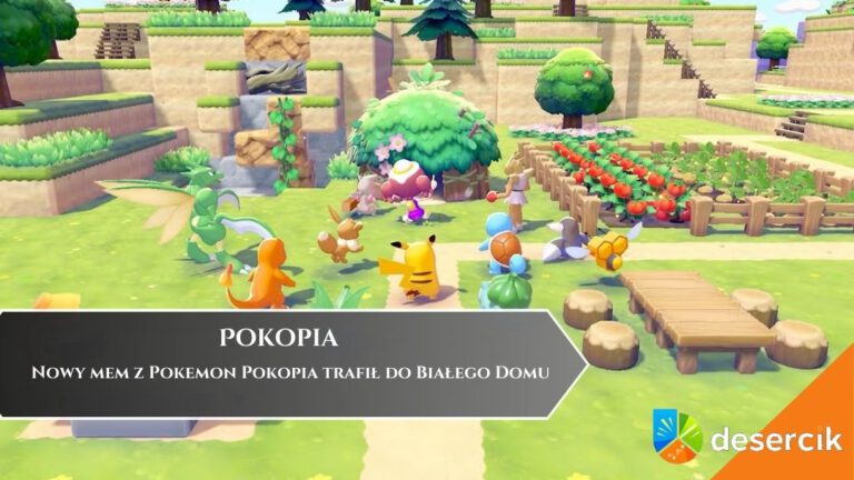 Nowy mem z Pokemon Pokopia trafił do Białego Domu