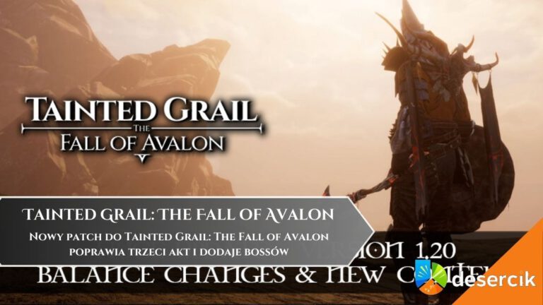 Nowy patch do Tainted Grail: The Fall of Avalon poprawia trzeci akt i dodaje bossów