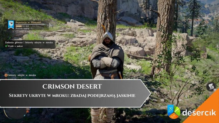 Crimson Desert &ndash; Sekrety ukryte w mroku: zbadaj podejrzaną jaskinie