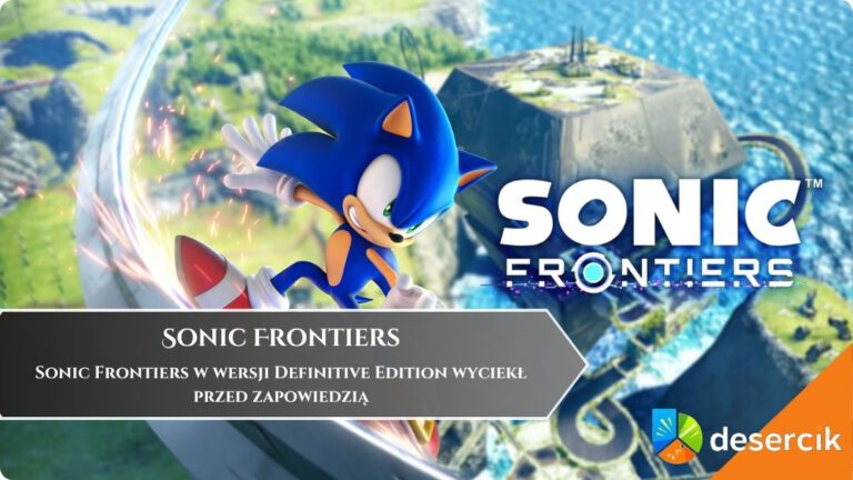 Sonic Frontiers w wersji Definitive Edition wyciekł przed zapowiedzią