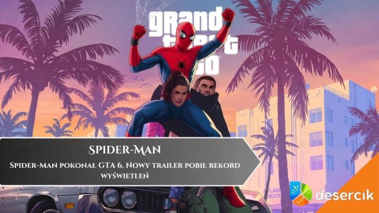 Spider-Man pokonał GTA 6. Nowy trailer pobił rekord wyświetleń