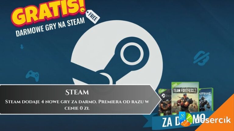 Steam dodaje 4 nowe gry za darmo. Premiera od razu w cenie 0 zł