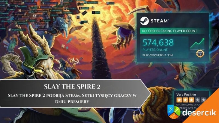 Slay the Spire 2 podbija Steam. Setki tysięcy graczy w dniu premiery