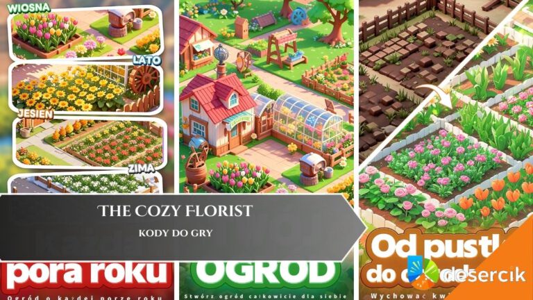 The Cozy Florist &ndash; kody do gry