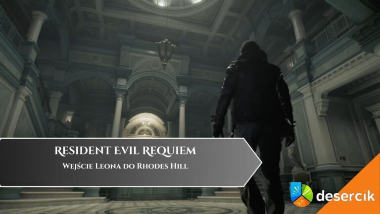 Resident Evil Requiem – Wejście Leona do Rhodes Hill