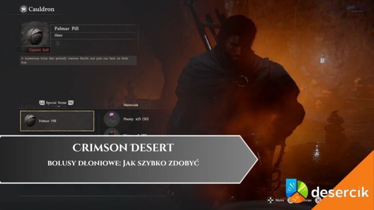 Crimson Desert &ndash; bolusy dłoniowe: Jak szybko zdobyć
