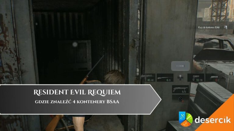 Resident Evil Requiem &ndash; gdzie znaleźć 4 kontenery BSAA&nbsp;