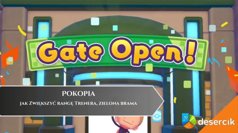 Pokopia – jak Zwiększyć rangę Trenera, zielona brama