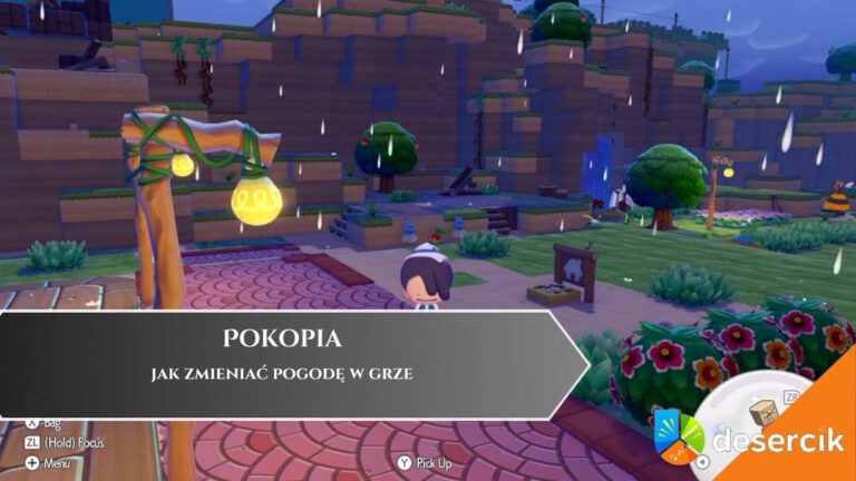 Pokopia – jak zmieniać pogodę, powtrzymać deszcz