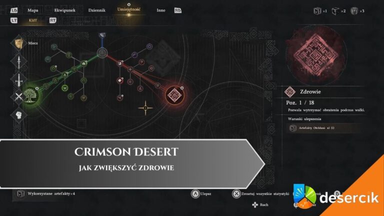 Crimson Desert &ndash; jak zwiększyć zdrowie