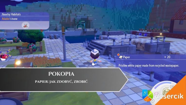 Pokopia – papier: jak zdobyć, zrobić