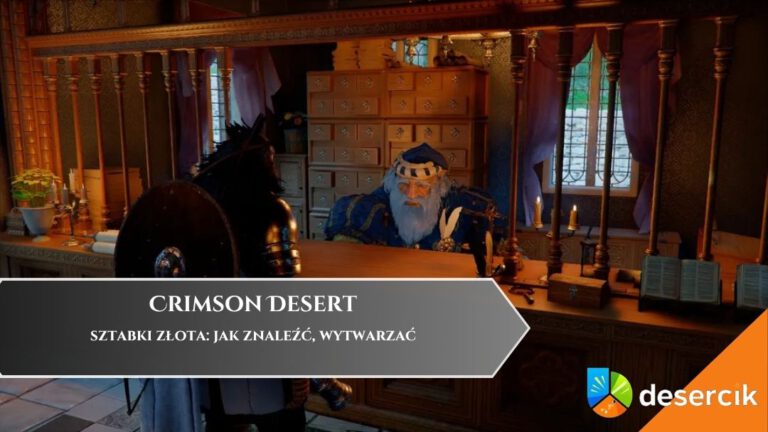 Crimson Desert &ndash; sztabki złota: jak znaleźć, wytwarzać