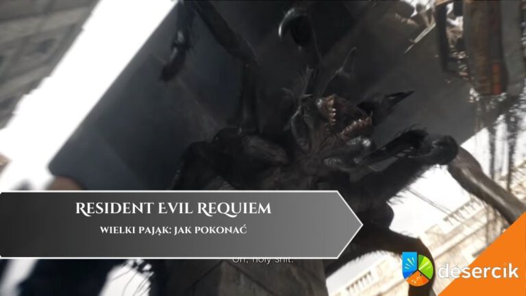 Resident Evil Requiem – wielki pająk: jak pokonać