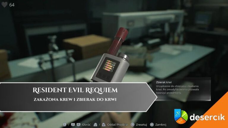 Resident Evil Requiem &ndash; zakażona krew i zbierak do krwi