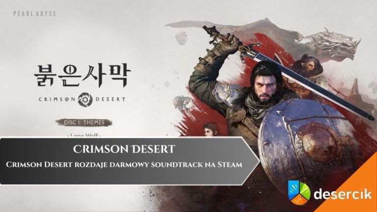 Crimson Desert rozdaje darmowy soundtrack na Steam
