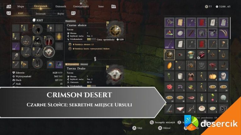 Crimson Desert &ndash; Czarne Słońce: sekretne miejsce Ursuli