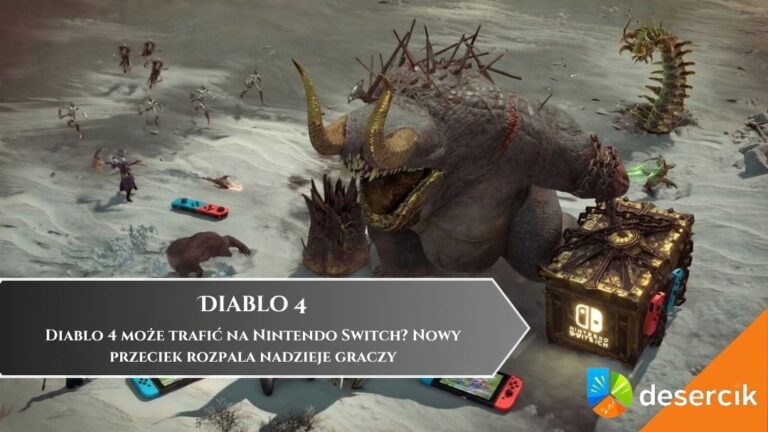 Diablo 4 może trafić na Nintendo Switch? Nowy przeciek rozpala nadzieje graczy