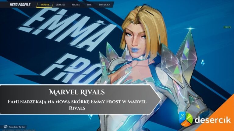 Fani narzekają na nową sk&oacute;rkę Emmy Frost w Marvel Rivals