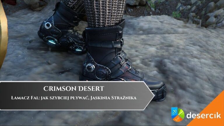 Crimson Desert &ndash; Łamacz Fal: jak szybciej pływać, Jaskinia Strażnika