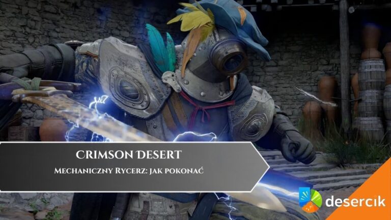 Crimson Desert – Mechaniczny Rycerz: jak pokonać, Elektromechaniczny długi miecz