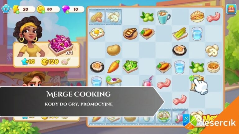 Merge Cooking &ndash; kody do gry, promocyjne