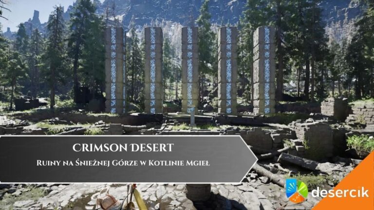 Crimson Desert – Ruiny na Śnieżnej Górze w Kotlinie Mgieł