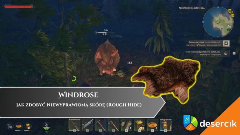 Windrose &ndash; jak zdobyć Niewyprawioną sk&oacute;rę (Rough Hide)