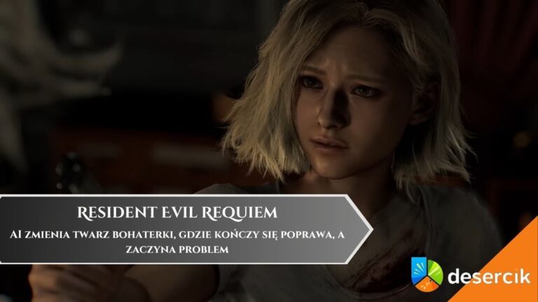 AI zmienia twarz bohaterki, gdzie kończy się poprawa, a zaczyna problem