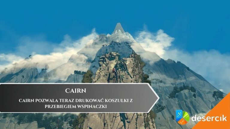 Cairn pozwala teraz drukować koszulki z przebiegiem wspinaczki