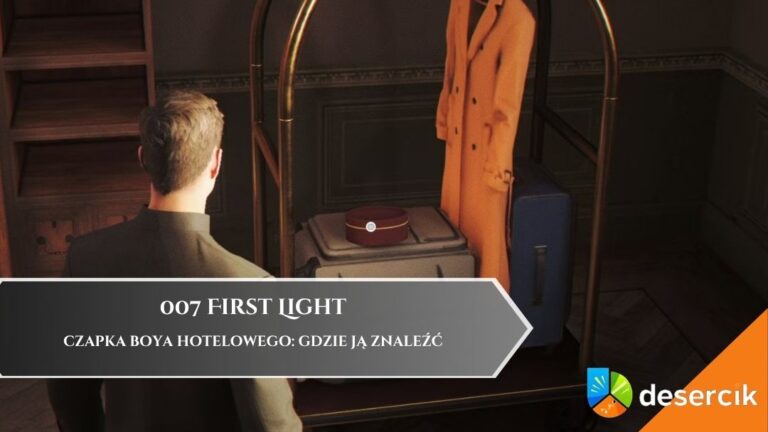 007 First Light &ndash; Czapka boya hotelowego: gdzie ją znaleźć