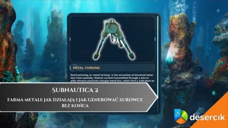 Subnautica 2 &ndash; Farma Metali: jak działają i jak generować surowce bez końca