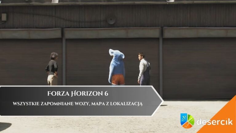 Forza Horizon 6 – wszystkie zapomniane wozy, mapa z lokalizacją
