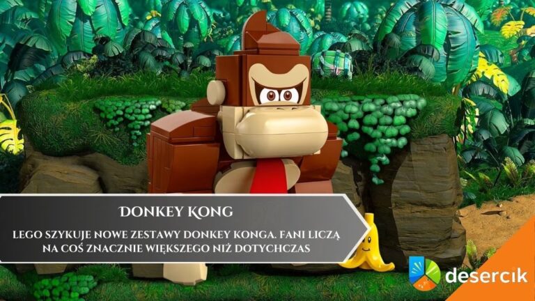 LEGO szykuje nowe zestawy Donkey Konga. Fani liczą na coś znacznie większego niż dotychczas