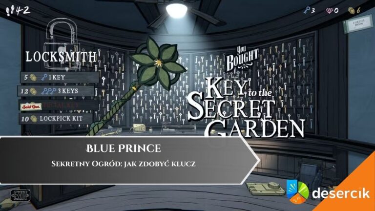 Blue Prince &ndash; Sekretny Ogr&oacute;d: jak zdobyć klucz