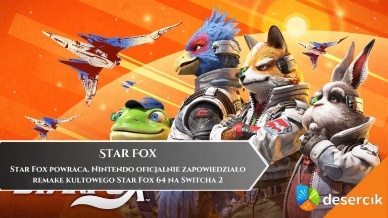 Star Fox powraca. Nintendo oficjalnie zapowiedziało remake kultowego Star Fox 64 na Switcha 2