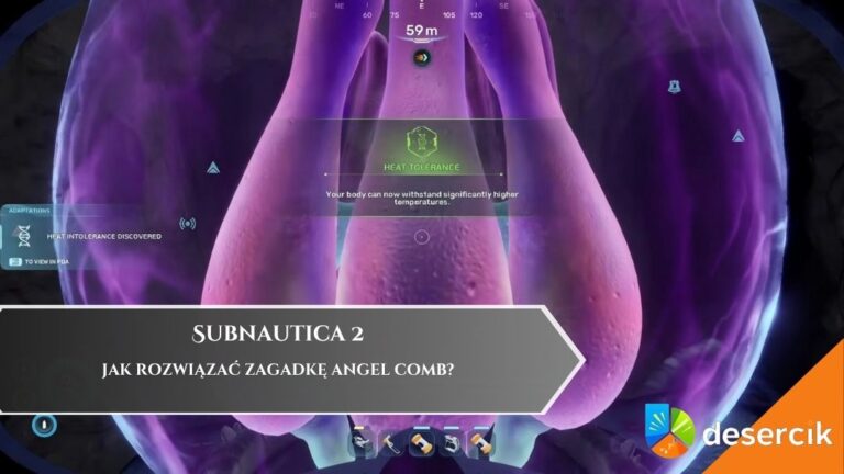Subnautica 2 &ndash; Jak rozwiązać zagadkę Angel Comb, tolerancja na wysoką temperaturę