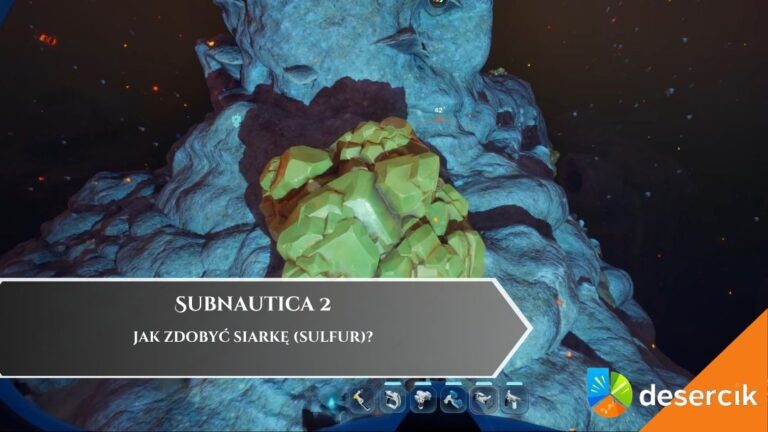 Subnautica 2 &ndash; Jak zdobyć Siarkę (Sulfur)