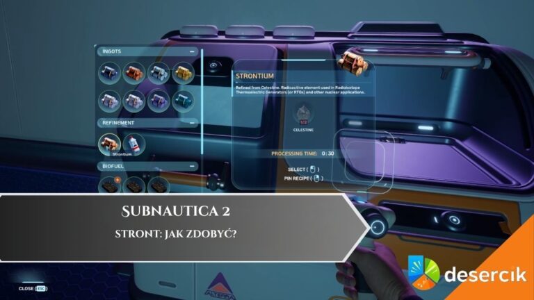 Subnautica 2 &ndash; Stront: jak zdobyć